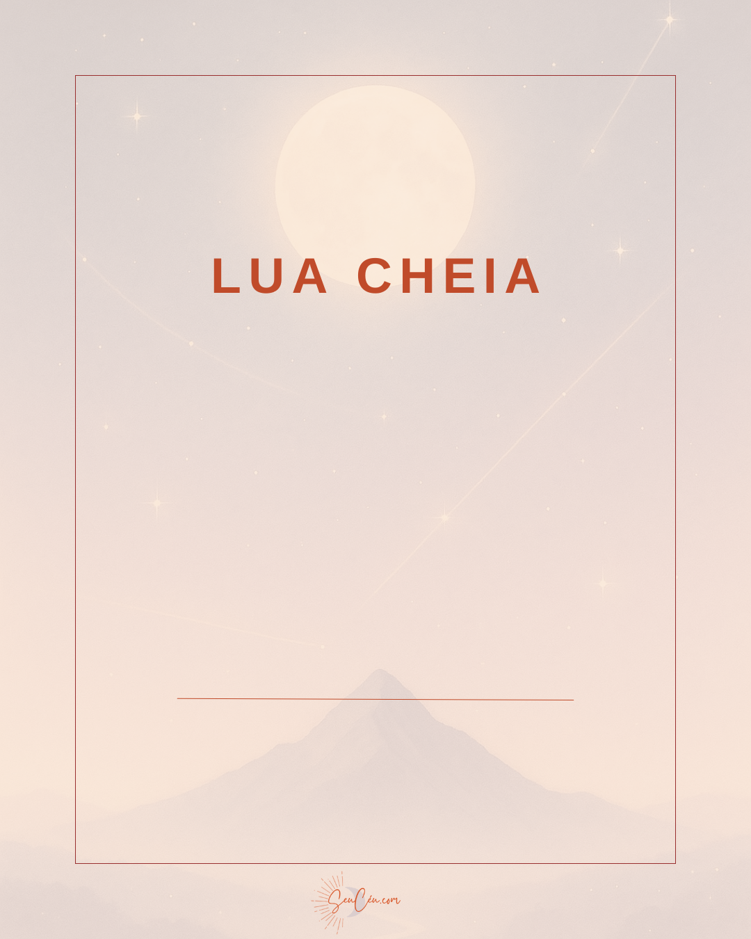 Aquarela da Lua Cheia